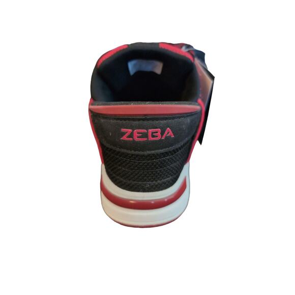 Men's Zebo Walking Athletic Sneakers Red and Black Great Condition Size 11 - Picture 4 of 8